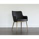 Franklin Vintage Black Dining Armchair